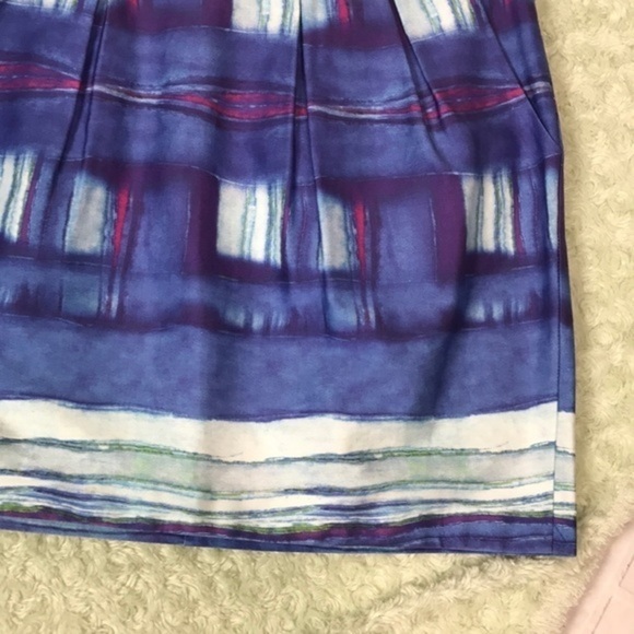 Sine print pleat skirt size 12 nwt - Picture 3 of 5